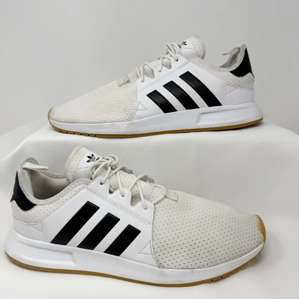 Adidas X_PLR Men’s Cloud White and Black Athletic Shoes size 13